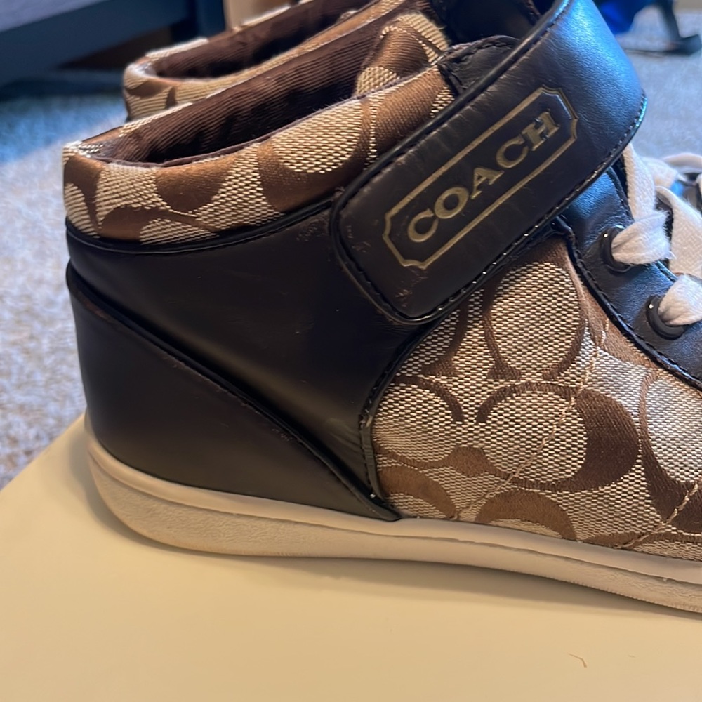 Coach Hightop Sneakers - Picture 5 of 9